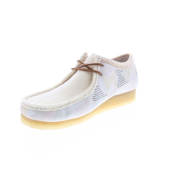 Clarks Mens Wallabee Beige Boots (NWT) - Picture 4 of 7